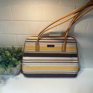 Kate Spade Multicolor Striped Shoulder Bag